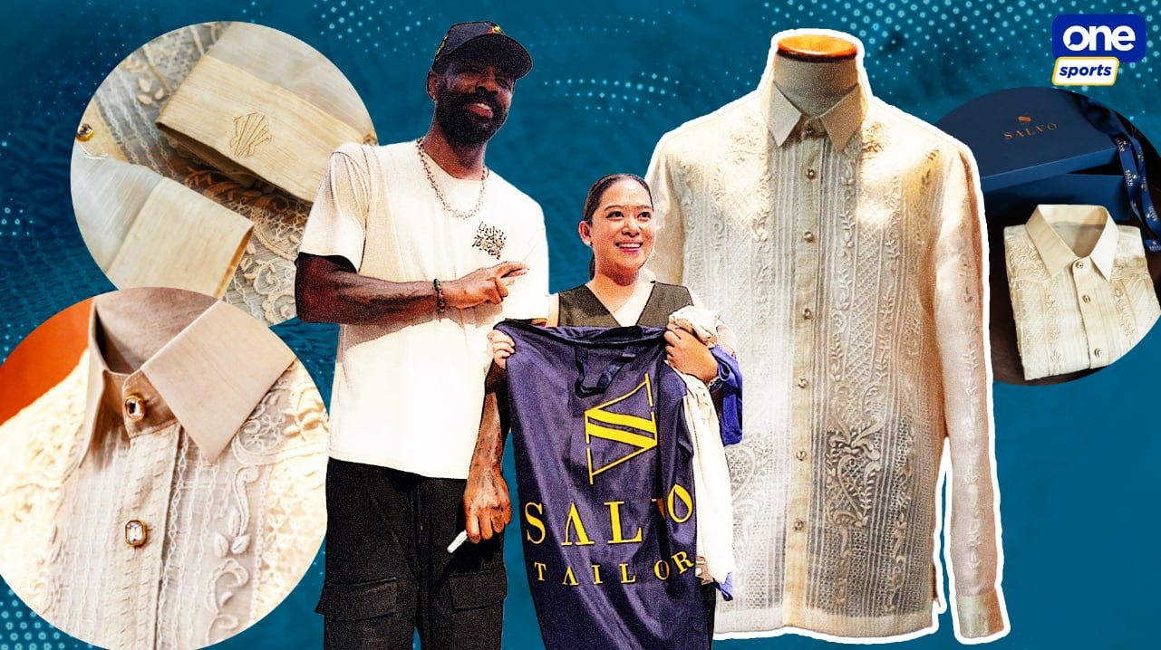 Pinoy pride Kyrie Irving receives Philippine love in Bangkok with custom barong OneSports.PH